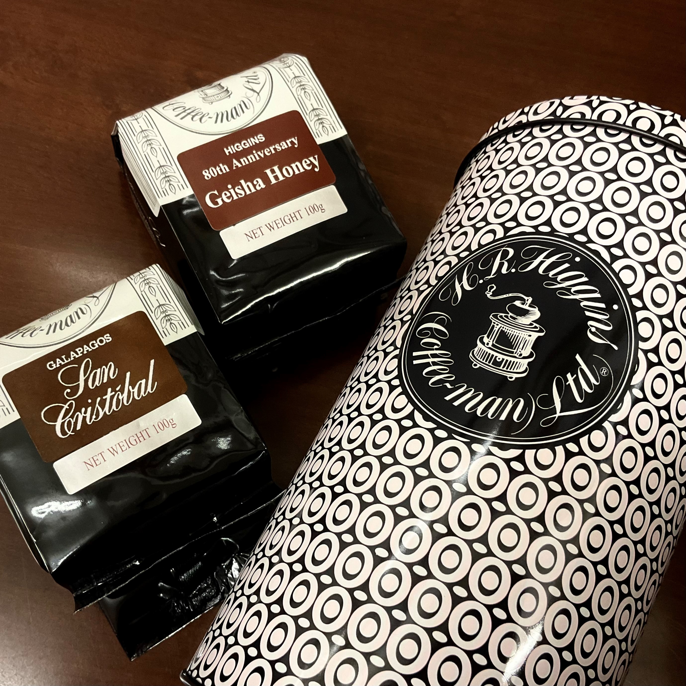 ☆完売品☆限定品☆英国Higgins ヒギンス 紅茶 キャニスター