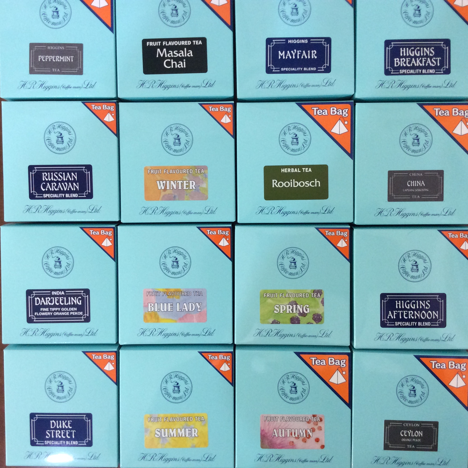 H.R.ヒギンス 紅茶セット(4種類) H.R.ヒギンス 紅茶セット(4種類) 【公式通販】